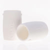Blazer Silicone Nozzle Guard 2pk in White for Dab Rigs, Durable Material, Side View