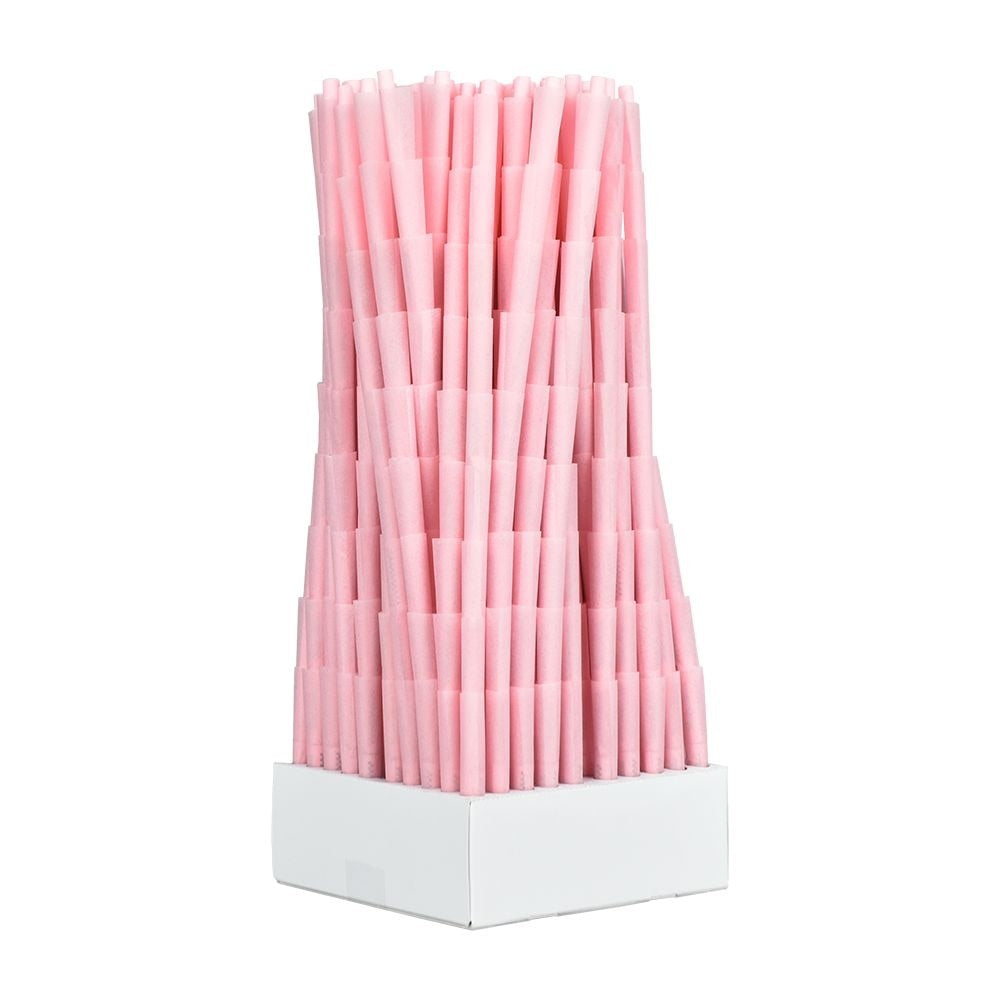 Blazy Susan Pink 98mm Pre-Rolled Cones – 50 Pack, Vegan, Smooth Burning, Organic Hemp
