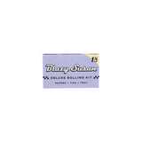 Blazy Susan Purple Deluxe Rolling Kit front view, 32pk standard size for dry herbs, made in France