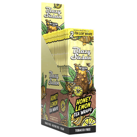 Blazy Susan Tea Leaf Wraps | 2pc | 25pk Display