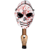 Bloody Skull Gas Mask & Acrylic Water Pipe Set | 8"