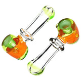 Blooming Slime Barrel Hammer Glass Hand Pipe | 4.75"