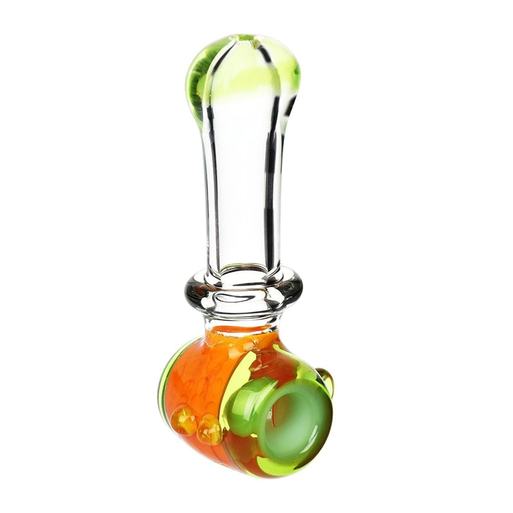 Blooming Slime Barrel Hammer Glass Hand Pipe | 4.75"