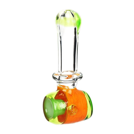 Blooming Slime Barrel Hammer Glass Hand Pipe | 4.75"