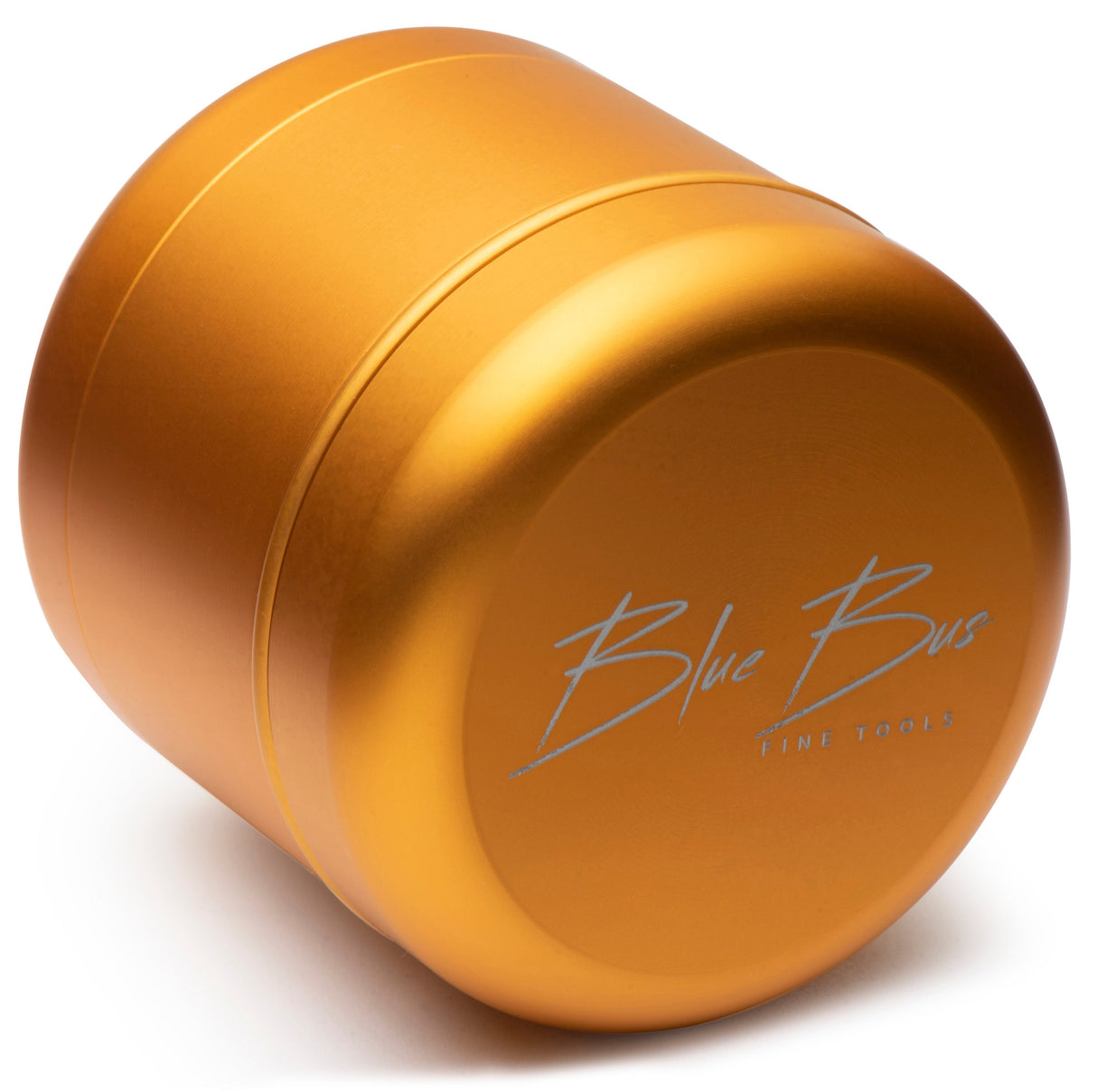 BLUEBUS 4 Piece 2.2" Aluminum Grinder in Gold - Magnetic Closure - For Dry Herbs