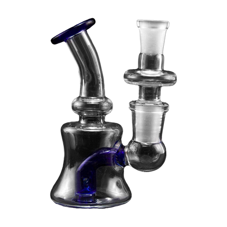 PILOT DIARY Universal Glass Adapter, 14mm Male to 10mm Female, clear on black background
