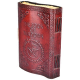 Book of Shadows Embossed Leather Journal | 6" x 8"