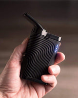 Boundless CF Vaporizer by Boundless Technology, portable black design with blue LED lights