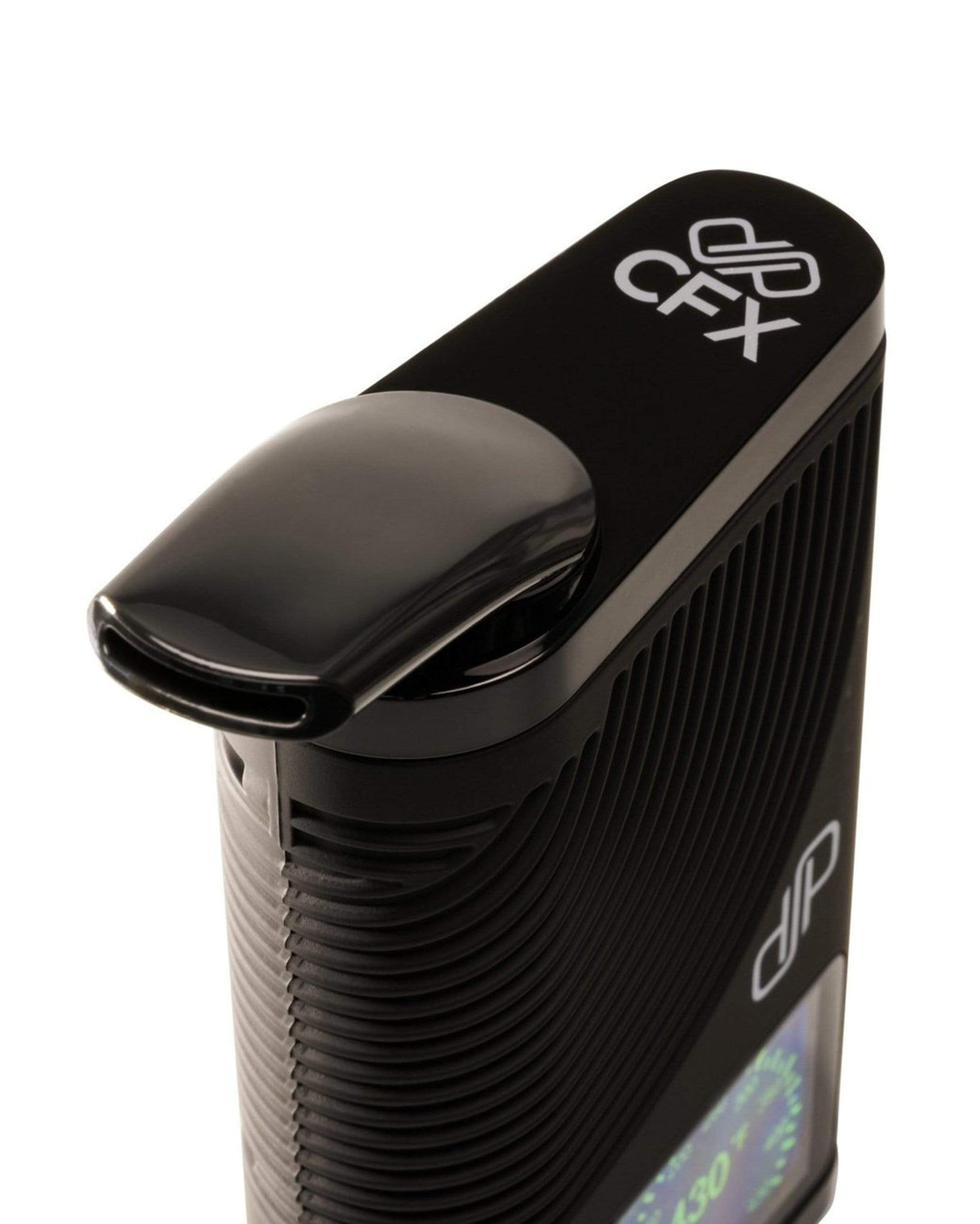 Boundless CFX Vaporizer - Compact Portable Design for Dry Herbs and Concentrates, Side View