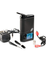 Boundless CFX Vaporizer in Black, Portable Design with Digital Display, Accessories Included