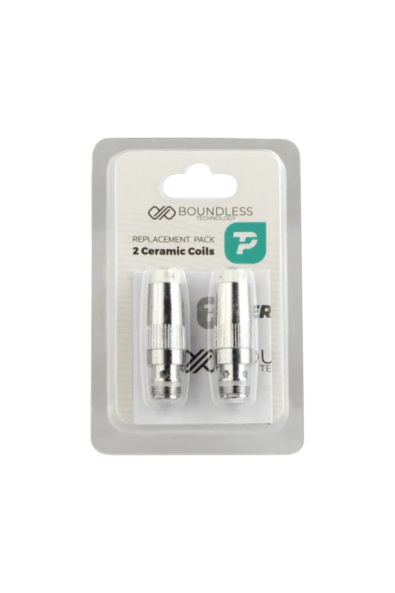 Boundless Terp Pen Dual Ceramic Coil Atomizer - 2 Pack