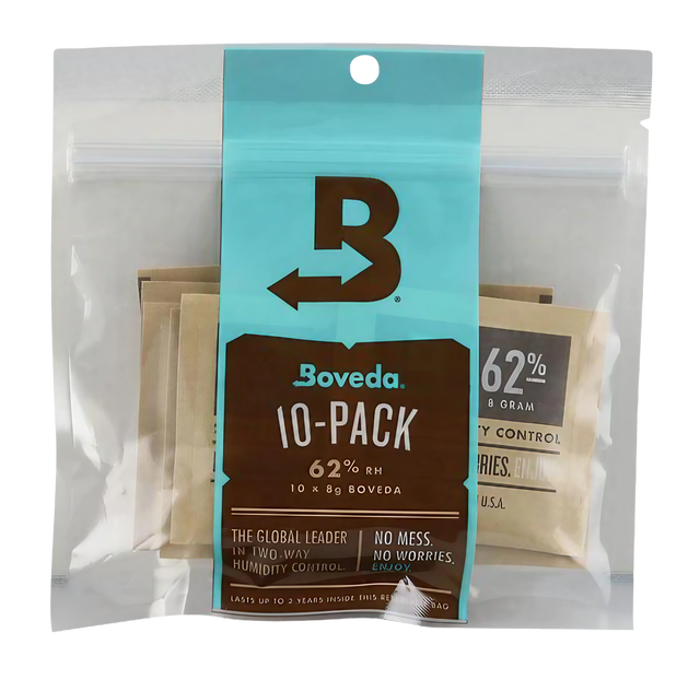Boveda 62% Humidity Control Pack- 10 Piece Display – DankGeek