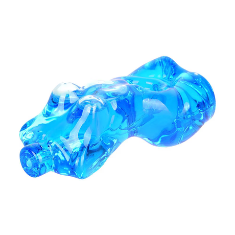 Buxom Body Glycerin Glass Hand Pipe | 4.25" | Colors Vary