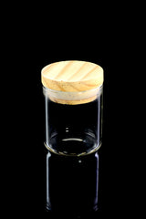 Glass Jar – Bamboo Pop-Top Lid – 3 Sizes
