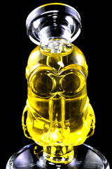 Stemless GoG Fluid-Filled Mini Bong “Sidekick” – Showerhead Perc – 6½″