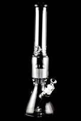 Glass on Glass Beaker Bong “Treehouse” – 12-Arm Tree Perc – Ice Pinch – 18″