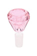 Diamond-Cut Colored Glass Bowl “Gem Cut” – 14.5 mm Male