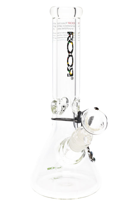 ROOR 10" Beaker Bong – Ultra-Thick 7mm Glass