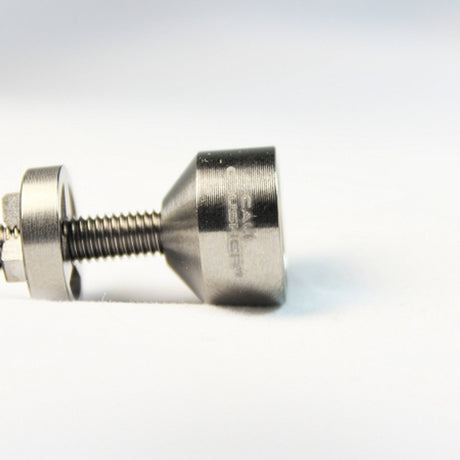 Cali Crusher Adjustable Titanium Nail for Dab Rigs - Close-up Side View