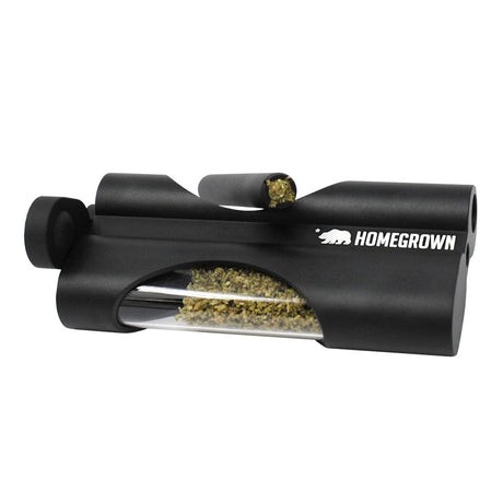 Cali Crusher Homegrown Matte Aluminum Dugout with One-Hitter and Herb Storage