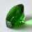 Calibear 6mm Emerald Diamond Cut Terp Pearl, Dab Rig Accessory, Close-up View