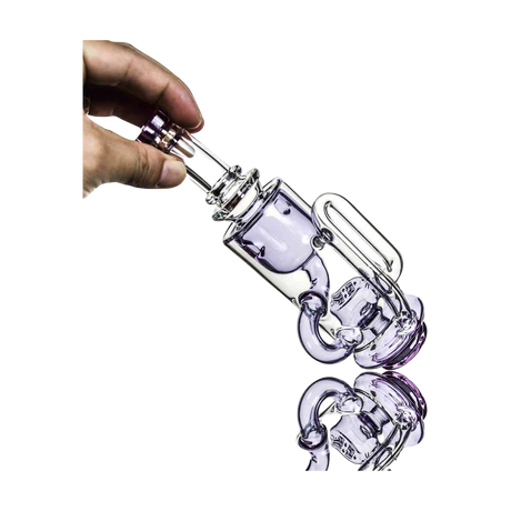 Calibear Carta Attachment Klein in Borosilicate Glass for E-Rigs, Heavy Wall Design