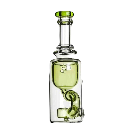 Calibear Carta Attachment Klein in green, side view, for e-rigs with heavy wall borosilicate glass