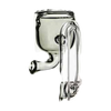 Calibear Carta Attachment Klein in Transparent Black, Borosilicate Glass, 7.5" tall, for E-Rigs
