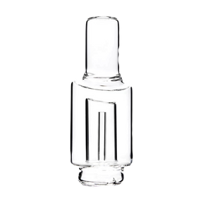 Calibear High Five Duo Glass Attachment, clear heavy wall beaker design, 4.5" for vaporizers