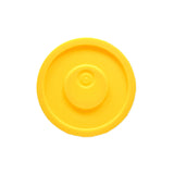 Calibear LED Silicone Base for Dab Rigs - Vibrant Yellow Top View
