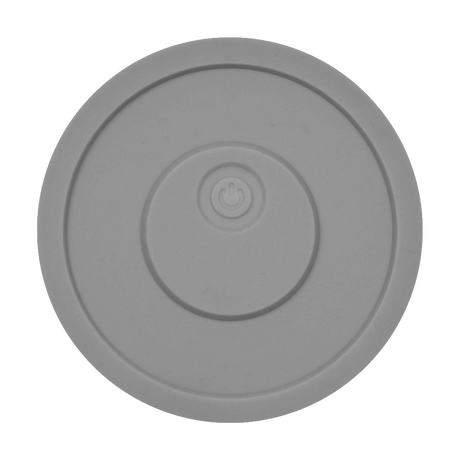 Calibear LED Silicone Base for Dab Rigs, top view on a seamless white background