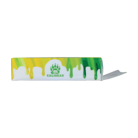 Calibear LED Silicone Base for Dab Rigs, Borosilicate Glass, Side View on White Background