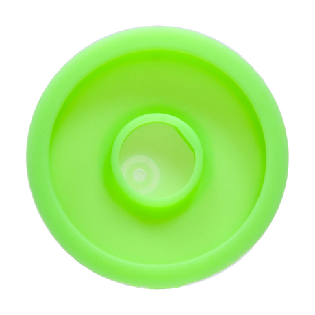 Calibear LED Silicone Base for Dab Rigs, top view on white background, durable and easy to clean