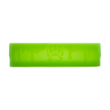 Calibear LED Silicone Base for Dab Rigs, Neon Green, Front View