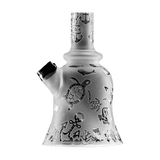 Calibear Premium Sandblasted Bell Rig with intricate marine design, 6" compact size, front view on white background