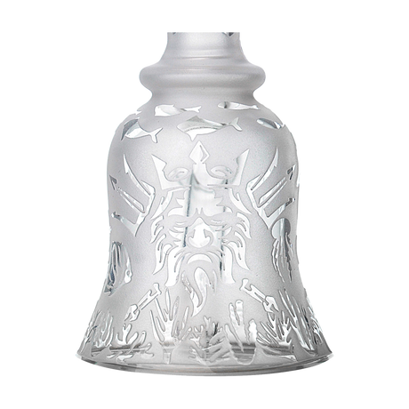 Calibear Premium Sandblasted Bell Rig with Intricate Design - Front View