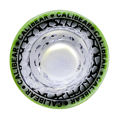 Calibear Premium Sandblasted Bell Rig top view showing intricate percolator design