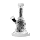 Calibear Premium Sandblasted Bell Rig with Percolator, 6" Compact Design, Front View