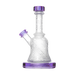 Calibear Premium Sandblasted Bell Rig in Purple with Intricate Design - Front View