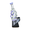 Calibear Puffco Attachment Mini Recycler in Milky Purple, Borosilicate Glass, Front View