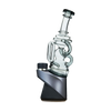 Calibear Puffco Attachment Mini Recycler in Transparent Black, Borosilicate Glass for Concentrates