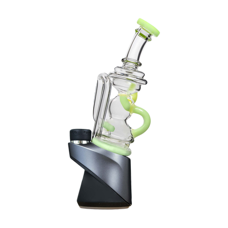 Calibear Puffco Attachment Mini Recycler for Concentrates - Borosilicate Glass, Side View