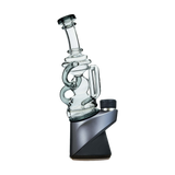 Calibear Puffco Attachment Mini Recycler for Concentrates, Borosilicate Glass, Side View