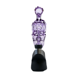 Calibear Puffco Peak Fab Dino Glass Dab Rig with Showerhead Percolator - Front View