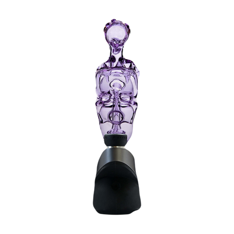 Calibear Puffco Peak Fab Dino Glass Dab Rig with Showerhead Percolator - Front View