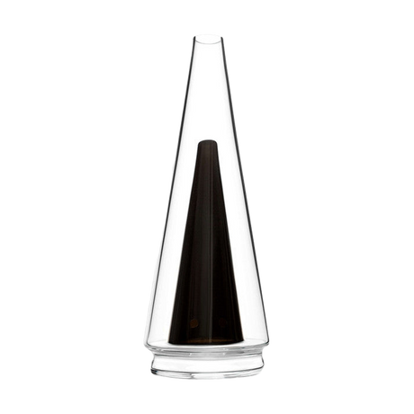 Calibear Puffco Peak Pro Replacement Glass in Black, Borosilicate Glass, Front View