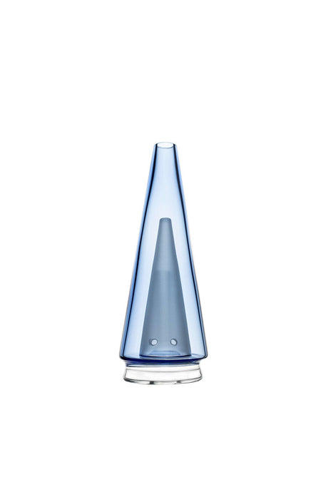 Calibear Puffco Peak Pro Blue Replacement Glass, Borosilicate, Front View on White Background