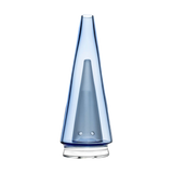 Calibear Puffco Peak Pro Blue Replacement Glass, Borosilicate, Front View on White Background