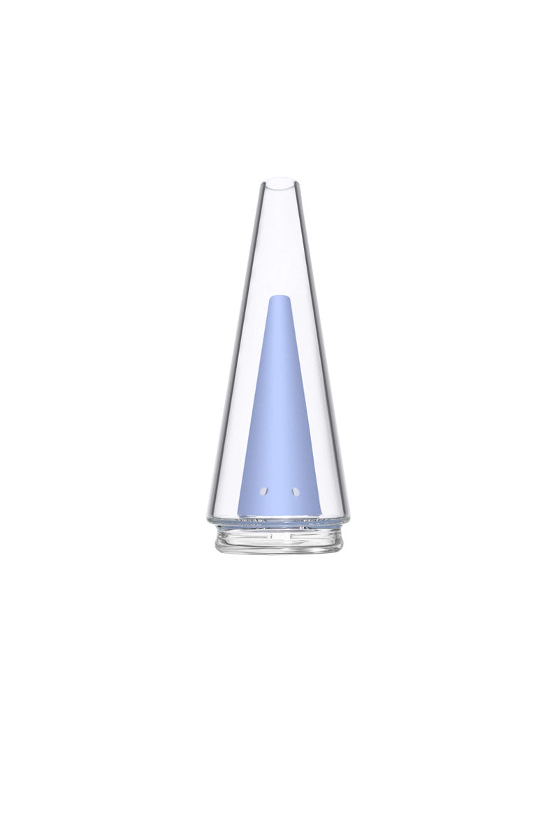 Calibear Puffco Peak Pro Milk Blue Replacement Glass, Borosilicate, Front View