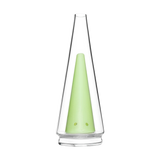 Calibear Puffco Peak Pro Replacement Glass in Milk Green, Borosilicate, Front View